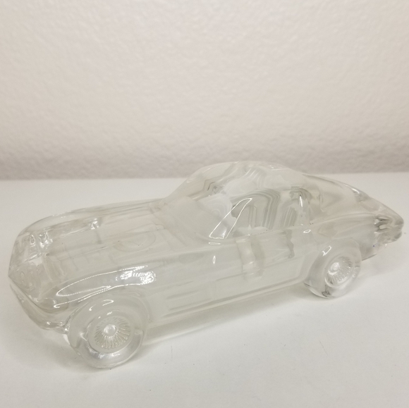 Hofbauer Crystal 1963 Corvette Stingray Split Window Sports Car Paperweight‎ - Picture 4 of 10
